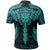 New Zealand Polo Shirt The Mana Maori (Blue) - Polynesian Pride