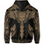 New Zealand Hoodie The Mana Maori All Over Hoodie (Gold) - Polynesian Pride