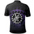 Cook Islands Turtle Polo Shirt (Purple) - Polynesian Pride