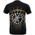 Cook Islands T Shirt National Flag Polynesian Turtle Tattoo (Gold) - Polynesian Pride