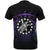 Cook Islands T Shirt National Flag Polynesian Turtle Tattoo (Purple) - Polynesian Pride