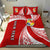 (Custom Personalised) Tonga Distinctive Bedding Set Tongan Tapa Pattern LT13 - Polynesian Pride