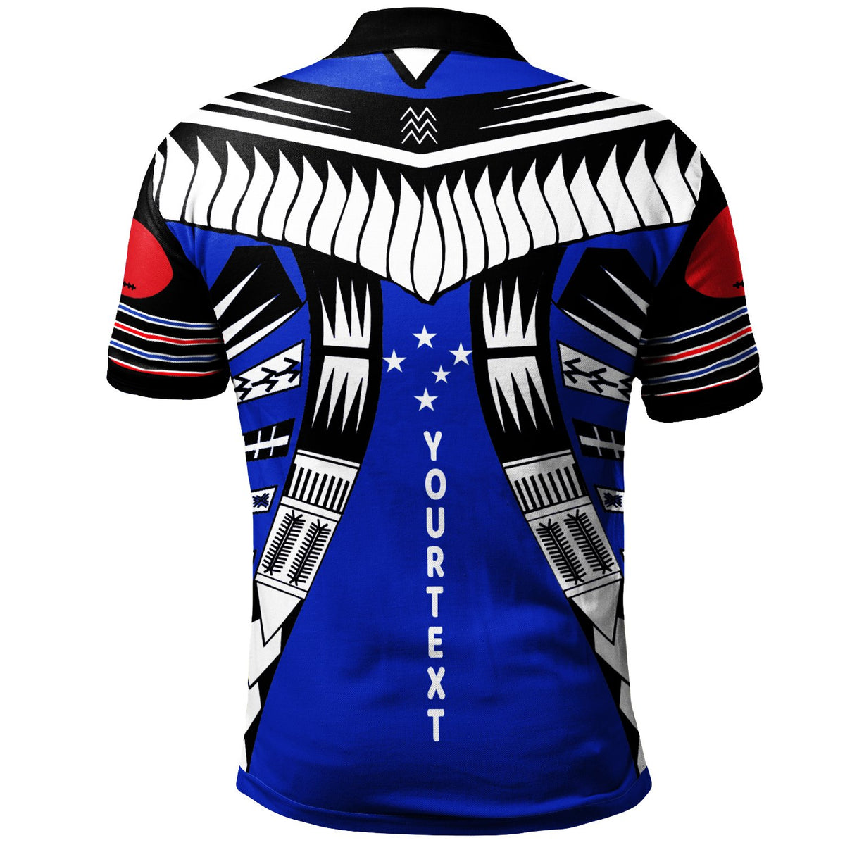 Samoa Custom Polo Shirt Samoan Rugby Sport Style Blue Color - Polynesian Pride