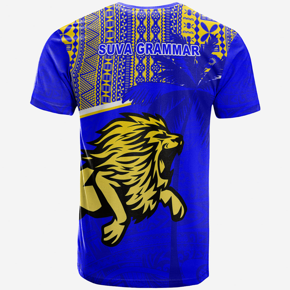 Suva Grammar School T Shirt Spirit Lion LT13 - Polynesian Pride