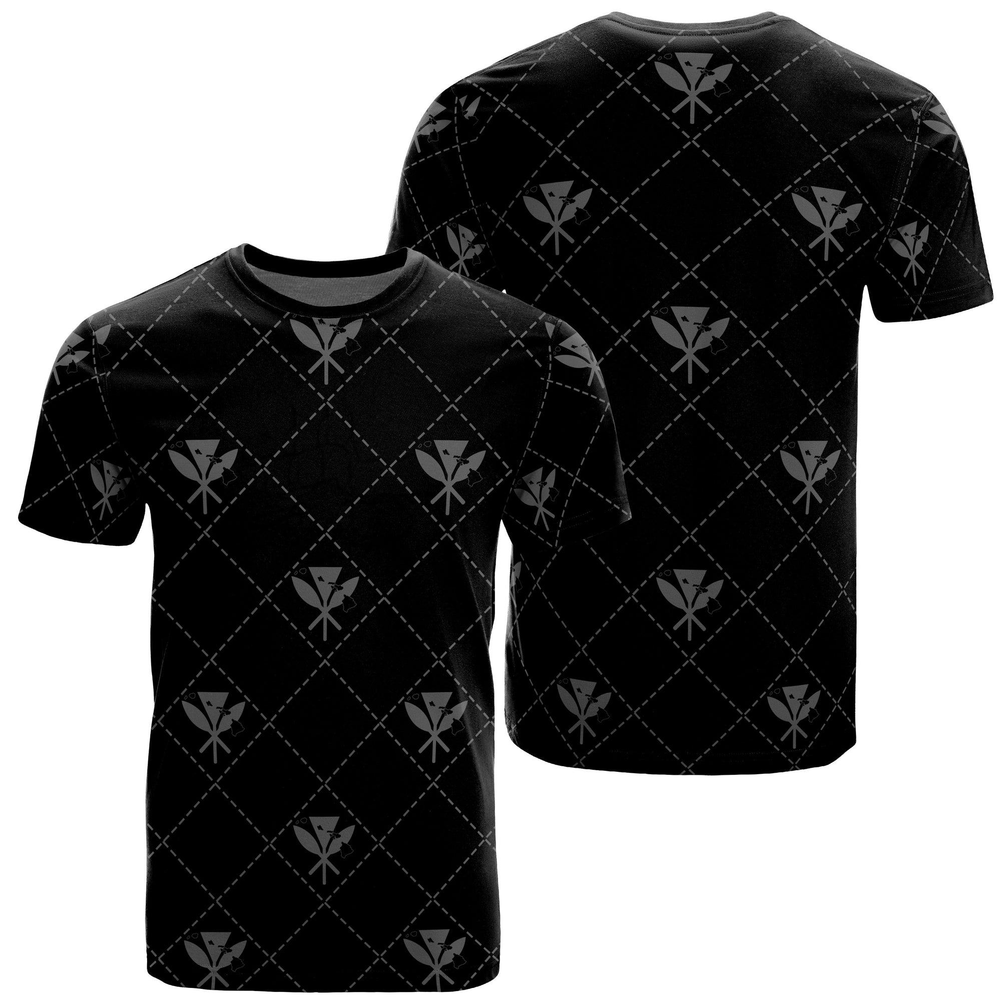Kanaka Maoli T Shirt Regal Gray AH Unisex Gray - Polynesian Pride
