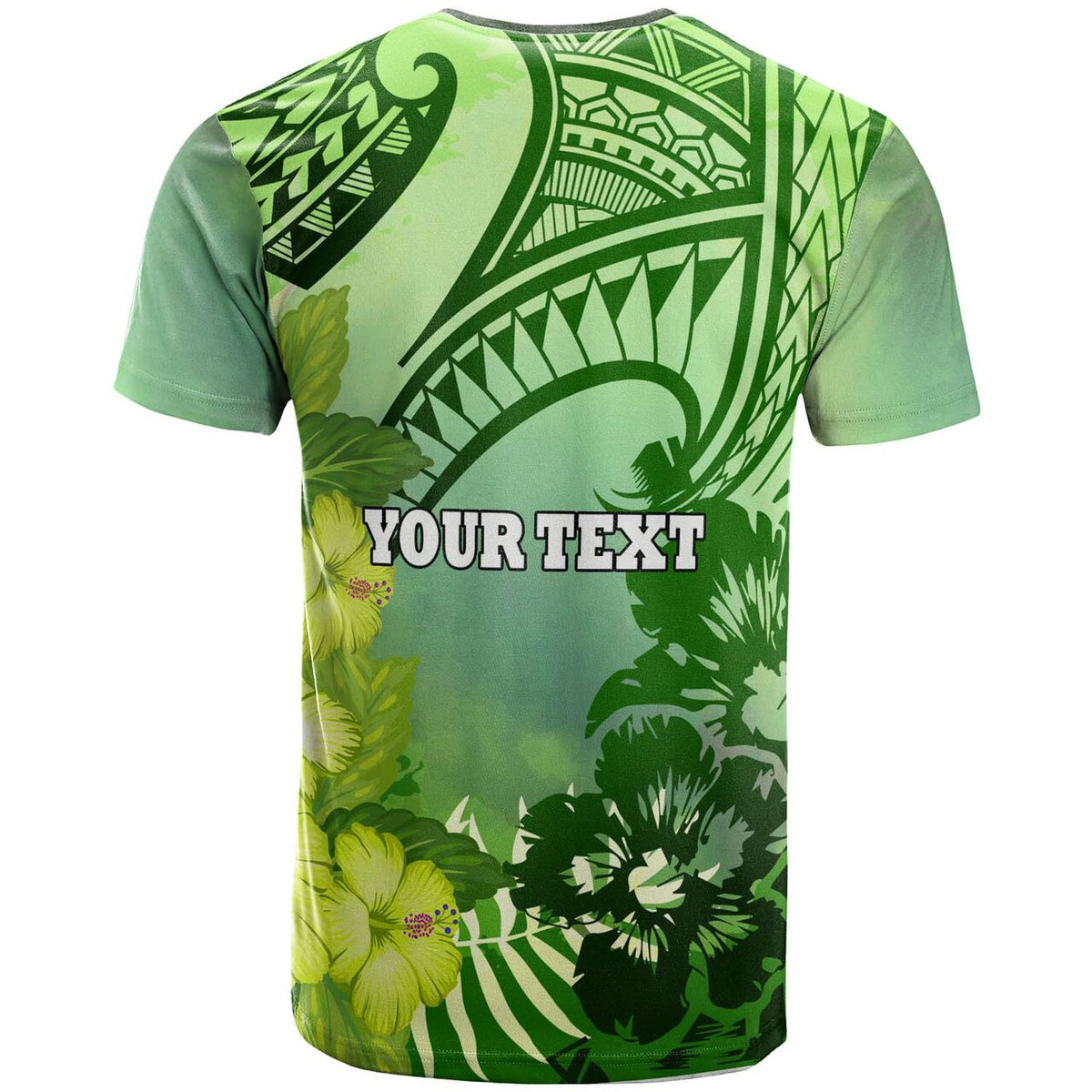 Hawaii Custom Polynesian T Shirt Kapaa High School Hawaiian Warrior Polynesian Culture Hibicus LT10 - Polynesian Pride
