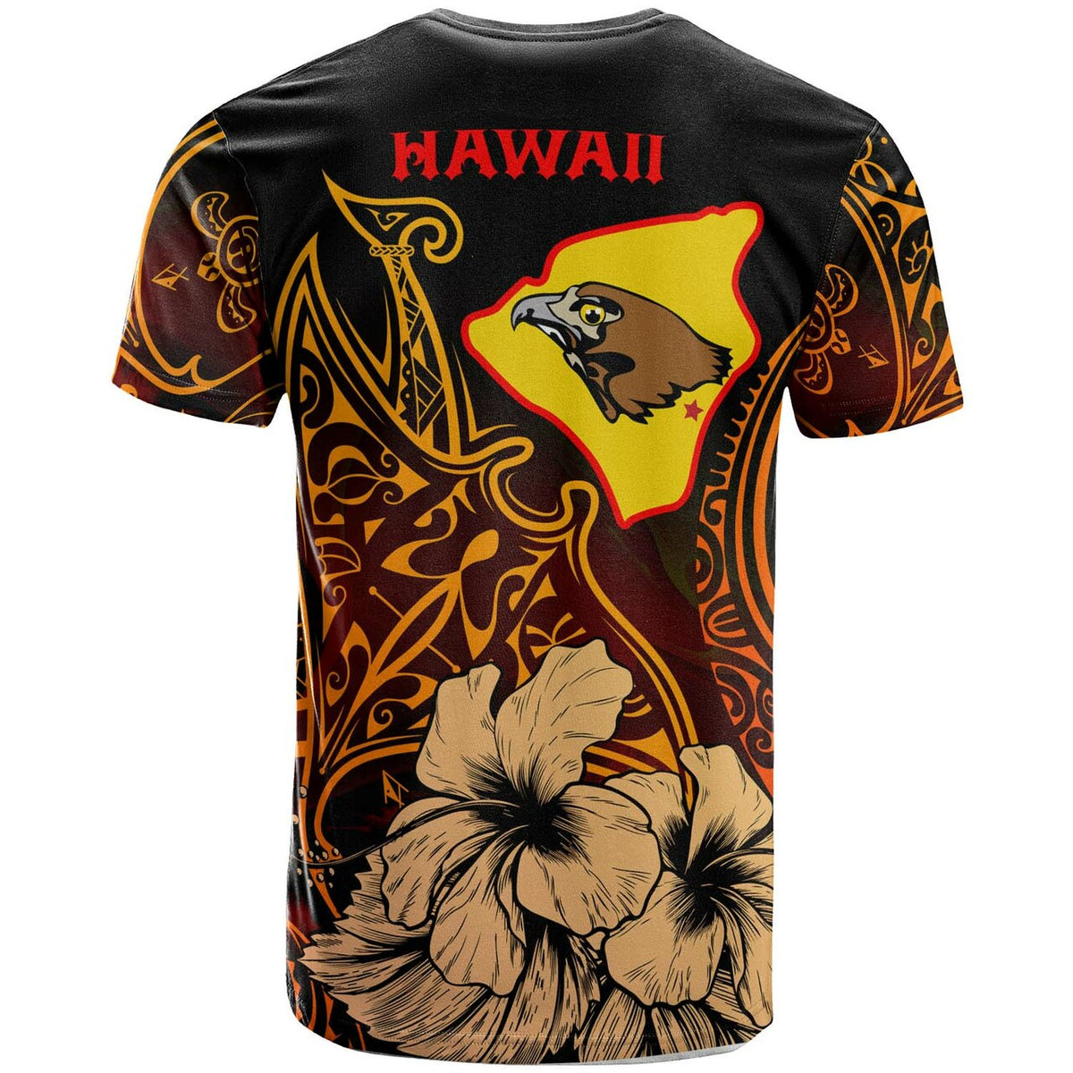 Hawaii Custom T Shirt Ke Kula o Ehunuikaimalino High School with Polynesian Pride Pattern LT10 - Polynesian Pride