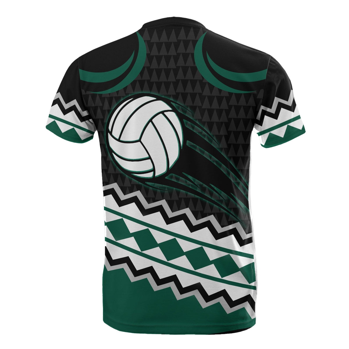 Hawaii Polynesian T Shirt Volleyball Spirit - Polynesian Pride