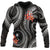 Chuuk Micronesian Hoodie Black Plumeria Unisex BLACK - Polynesian Pride