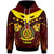 Tonga Custom Hoodie Vavau High Shool Tonga with Polynesian Patterns LT10 Red - Polynesian Pride