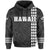 Polynesian Islands Warrior Kakau Hawaii Hoodie Gray - Polynesian Pride