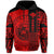 Polynesian Seal of Hawaii Hoodie Red NRP Style - Polynesian Pride