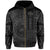 Polynesian Seal of Hawaii Zip Hoodie Gray NRP Style - Polynesian Pride