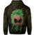 Polynesian Hula Man Helmet Hawaii Hoodie Yellow - Polynesian Pride