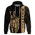 Kanaka Map King Gold Hoodie Edgar Style - Polynesian Pride