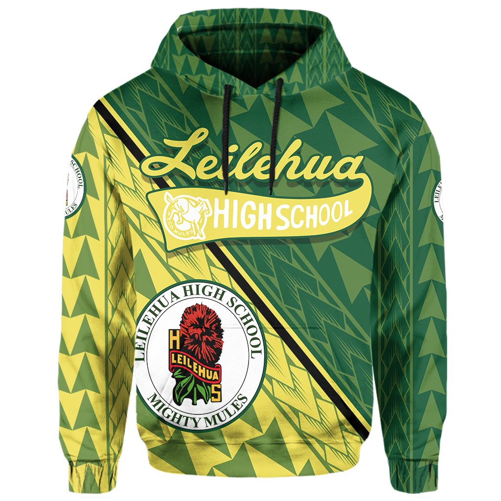 Leilehua High Hoodie Energetic AH - Polynesian Pride