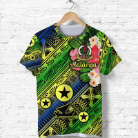 Vanuatu Malampa T Shirt Independence Be Proud LT8 Blue - Polynesian Pride