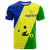 Custom Vanuatu Malampa Province T Shirt Flag Style LT12 Unisex Yellow - Polynesian Pride