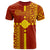 Rotuma T Shirt Malhaa Rotuma Flag Style Unisex Red - Polynesian Pride
