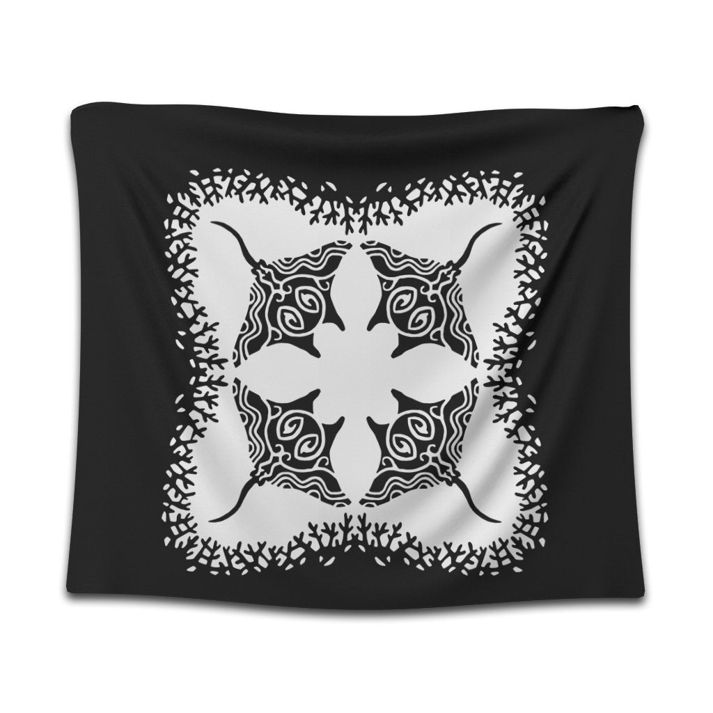 Hawaii - Manta Ray Quilting Style Tapestry AH - Polynesian Pride