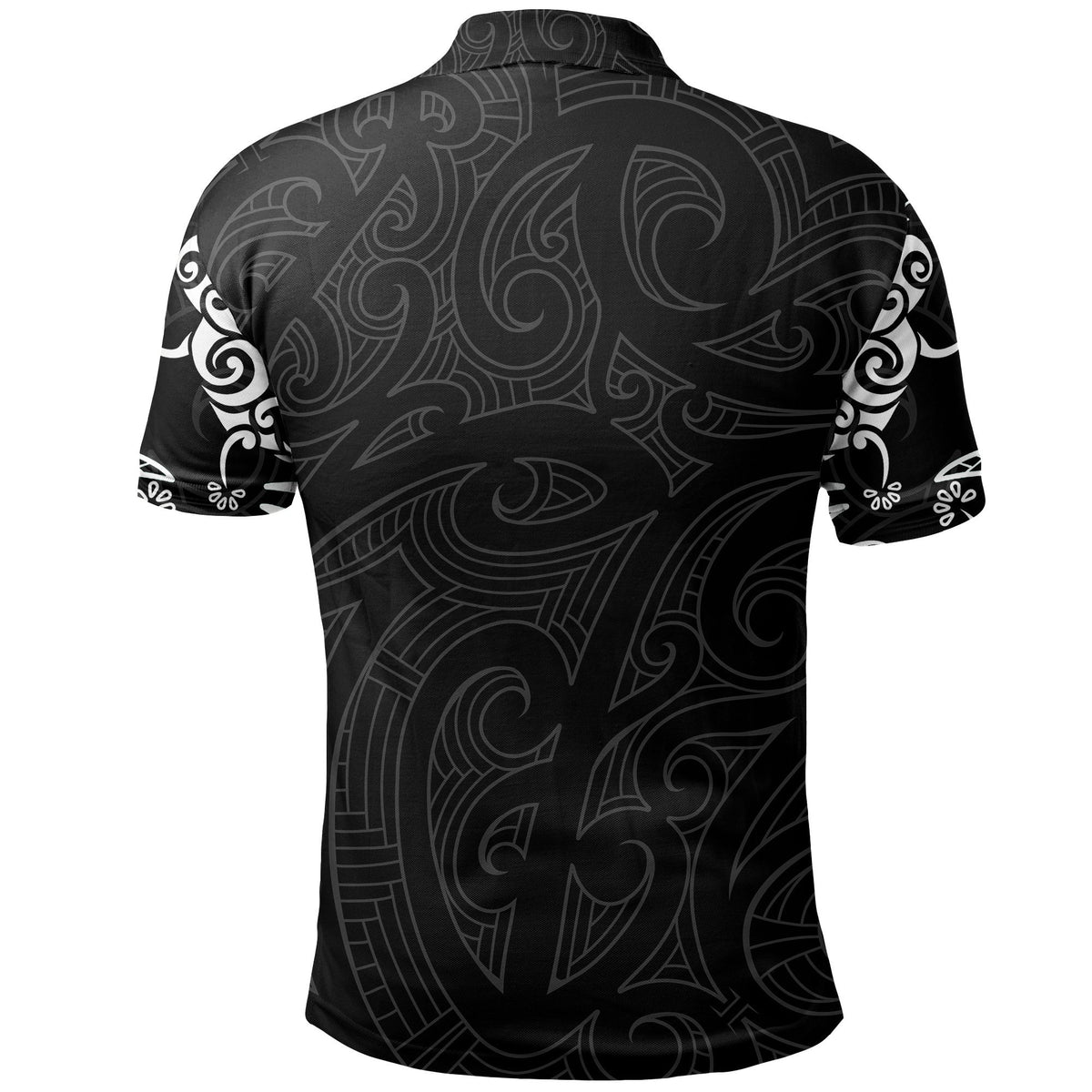 New Zealand Maori Polo Shirt, Tribal Lizard Tattoo Pullover Golf Shirts - Polynesian Pride