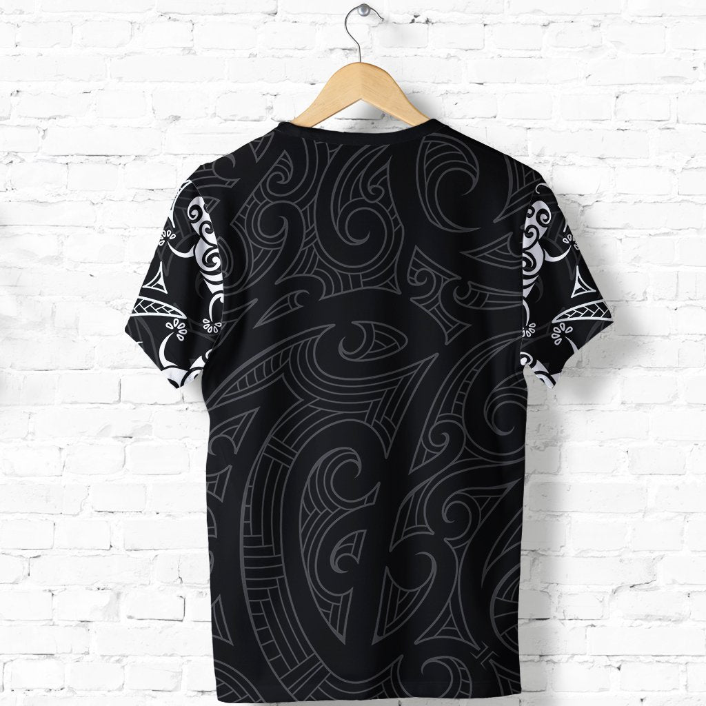 New Zealand Maori T Shirt, Tribal Lizard Tattoo Shirt - Polynesian Pride