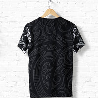 New Zealand Maori T Shirt, Tribal Lizard Tattoo Shirt - Polynesian Pride