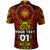 Custom Marquesas Islands Polo Shirt Marquesan Tattoo Unique Style Gradient Red LT8 - Polynesian Pride