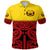 Marquesas Islands Polo Shirt Marquesan Tattoo Special Style Gradient Red LT8 - Polynesian Pride