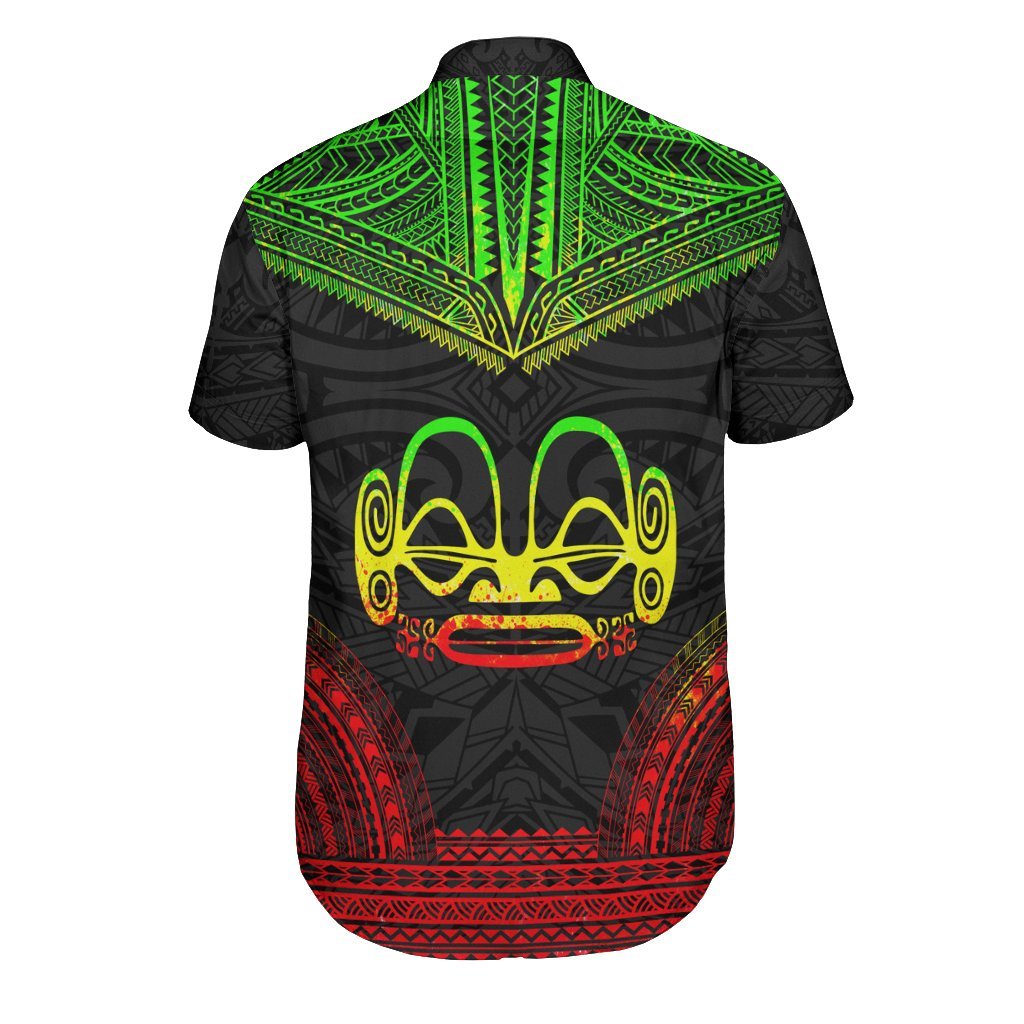 Marquesas Islands Polynesian Chief Shirt - Reggae Version - Polynesian Pride