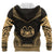 Marquesas Islands Polynesian Chief Custom Hoodie Gold Version Unisex Gold - Polynesian Pride