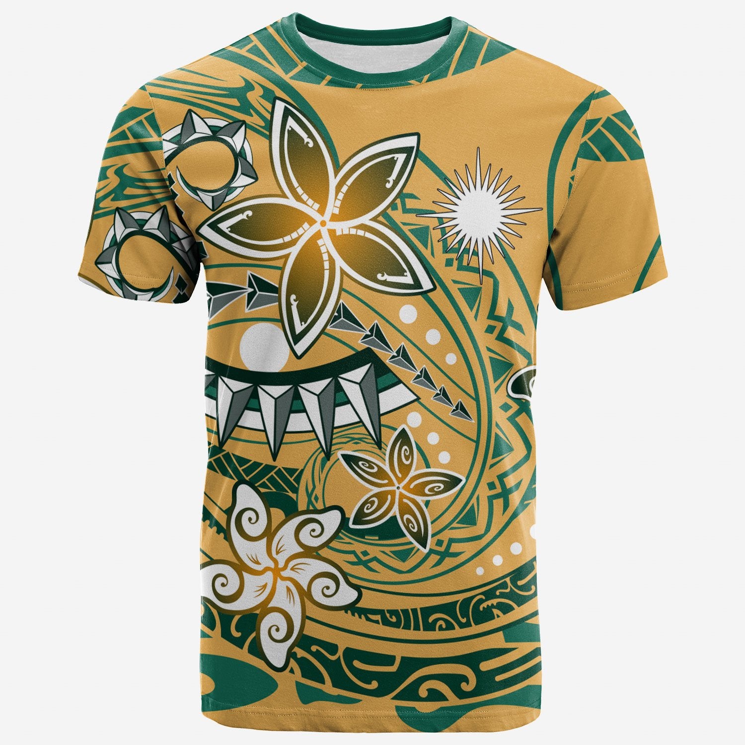Marshall IslandsT Shirt Spring Style Unisex Yellow - Polynesian Pride