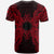 Marshall Islands All T Shirt Marshall Islands Flag Map Polynesian Tattoo Red - Polynesian Pride