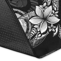 Marshall Islands Area Rug - Fish With Plumeria Flowers Style - Polynesian Pride