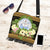 Marshall Islands Boho Handbag - Polynesian Gold Patterns Collection