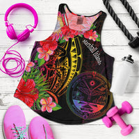 Marshall Islands Women's Racerback Tank - Tropical Hippie Style - Polynesian Pride