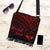 Marshall Islands Boho Handbag - Red Color Cross Style One Size Boho Handbag Black - Polynesian Pride
