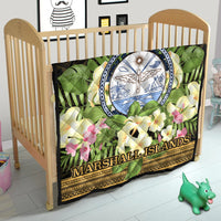 Marshall Islands Premium Quilt - Polynesian Gold Patterns Collection - Polynesian Pride