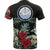 Marshall Islands T Shirt Marshall Islands Flag Hibiscus Palm Leaves - Polynesian Pride