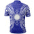 Marshall Islands Polo Shirt Marshall Islands Flag Map Polynesian Tattoo Blue - Polynesian Pride