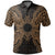 Marshall Islands Polo Shirt Marshall Islands Flag Map Polynesian Tattoo Gold Unisex Gold - Polynesian Pride