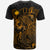 Marshall Islands T Shirt Marshall Islands FLag Turtle Hibiscus Gold - Polynesian Pride