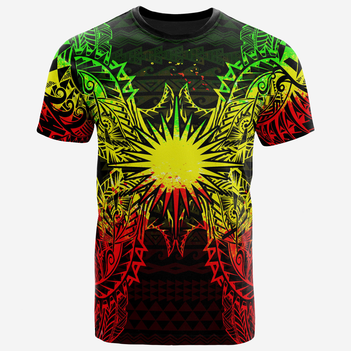 Marshall Islands All T Shirt Marshall Islands Flag Map Polynesian Tattoo Reggae Unisex Reggae - Polynesian Pride