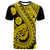 Polynesian Masi Kesa Gold Style T Shirt LT9 Adult Gold - Polynesian Pride