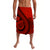 Polynesian Masi Kesa No2 Red Style Lavalava LT9 Lavalava Red - Polynesian Pride