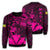 Hawaiian King Kanaka Map Polynesian Maui Sweatshirt - Pink - Hala Style - AH Unisex Pink - Polynesian Pride