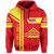 Hawaiian Polynesian Mauna Kea Protest Hoodie Morale Style Unisex Red - Polynesian Pride