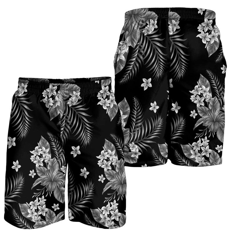Hawaii Summer Colorful Men Shorts Gray LT6 Gray - Polynesian Pride