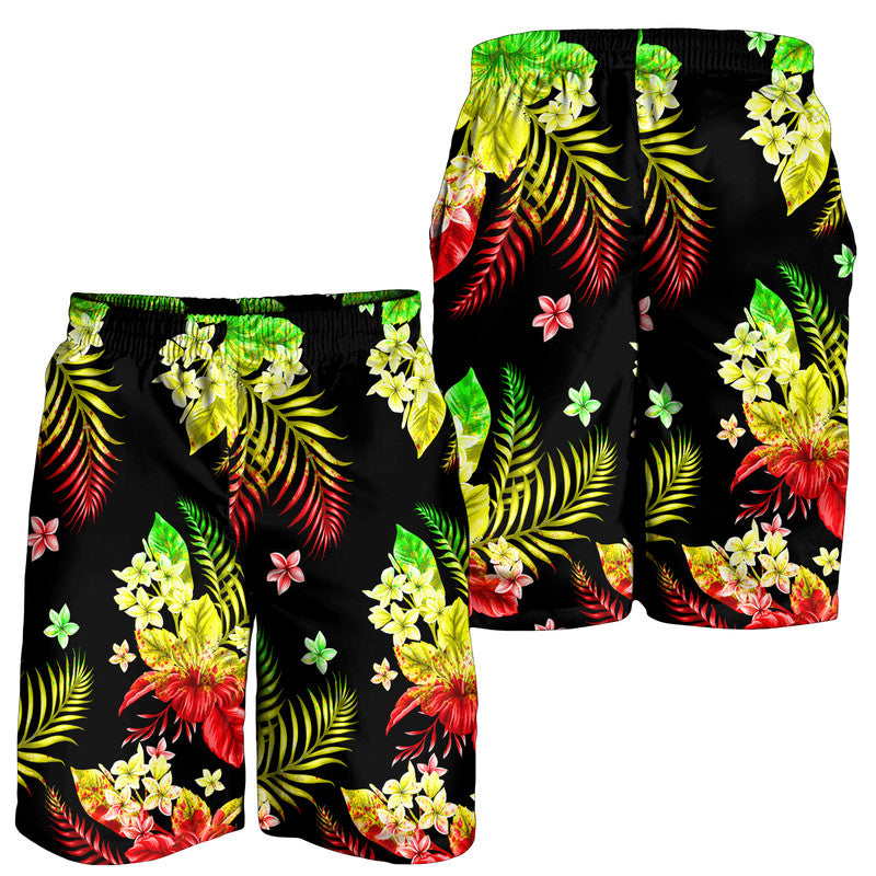 Hawaii Summer Colorful Men Shorts Reggage LT6 Reggage - Polynesian Pride