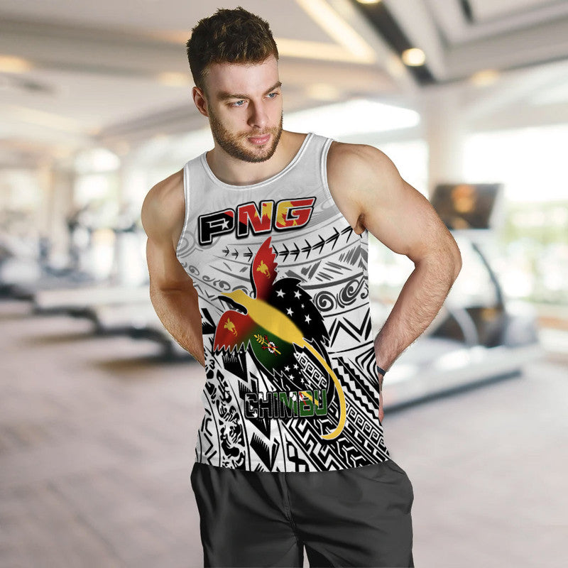 Papua New Guinea And Chimbu Province Men Tank Top LT6 - Polynesian Pride